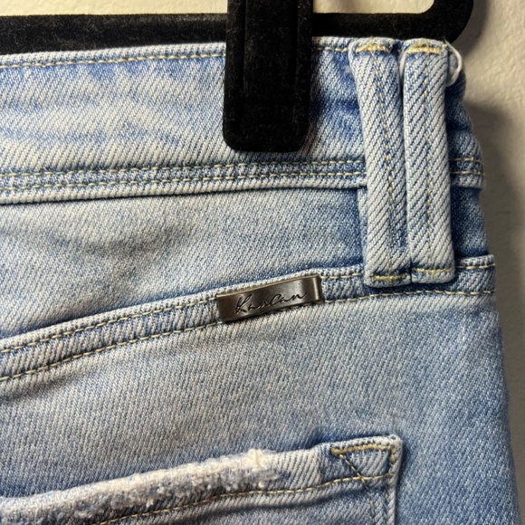 KanCan Juliany High Rise Flare Jeans Blue Light Wash Stretch Trendy Chic 30 x 33 - Picture 10 of 12